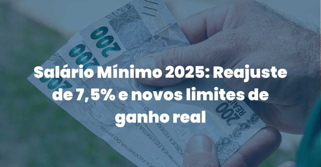 Capa notícia blog sobre reajuste do salário mínimo 2025