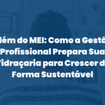 Além do MEI: Como a Gestão Profissional Prepara Sua Vidraçaria para Crescer de Forma Sustentável